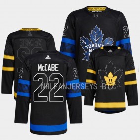 Toronto Maple Leafs Alternate Jake McCabe #22 Black Jersey 2022-23 Drew House