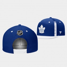 Toronto Maple Leafs 2022 NHL Draft Authentic Pro Hat Blue