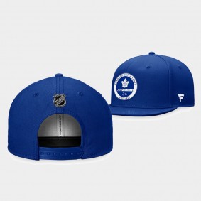 Toronto Maple Leafs 2022 Training Camp Snapback Authentic Pro Hat Blue
