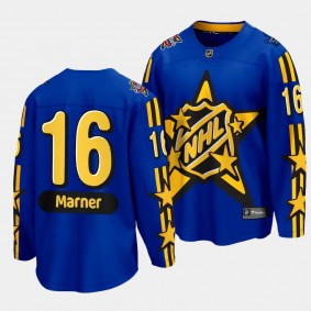 2024 NHL All-Star Game Mitch Marner Jersey Toronto Maple Leafs Blue #16 Breakaway Men's