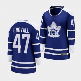 Pierre Engvall Toronto Maple Leafs 2022 Special Edition 2.0 Women Breakaway 47 Jersey Retro