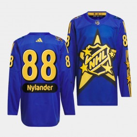 2024 NHL All-Star Game Toronto Maple Leafs William Nylander #88 Blue drew house Jersey